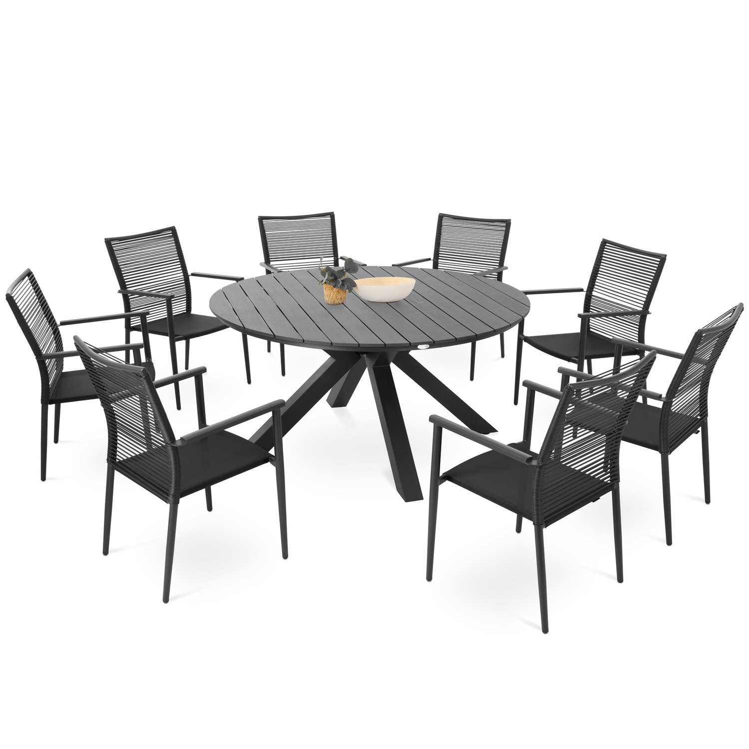 Gartenmöbel-Set OTTANA 8+1