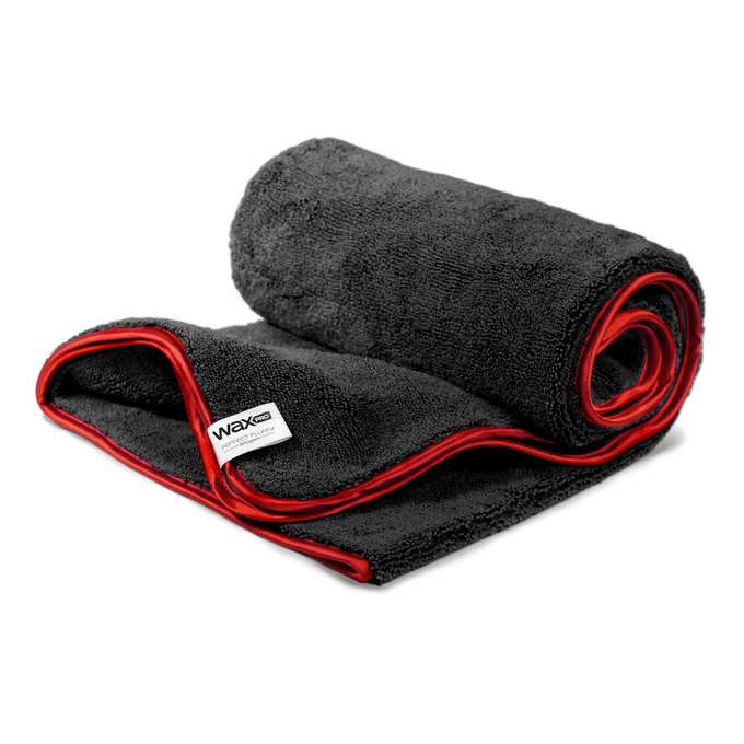 waxPRO Fluffy Dryer Black 600gsm 100x60cm -ręcznik do osuszania auta