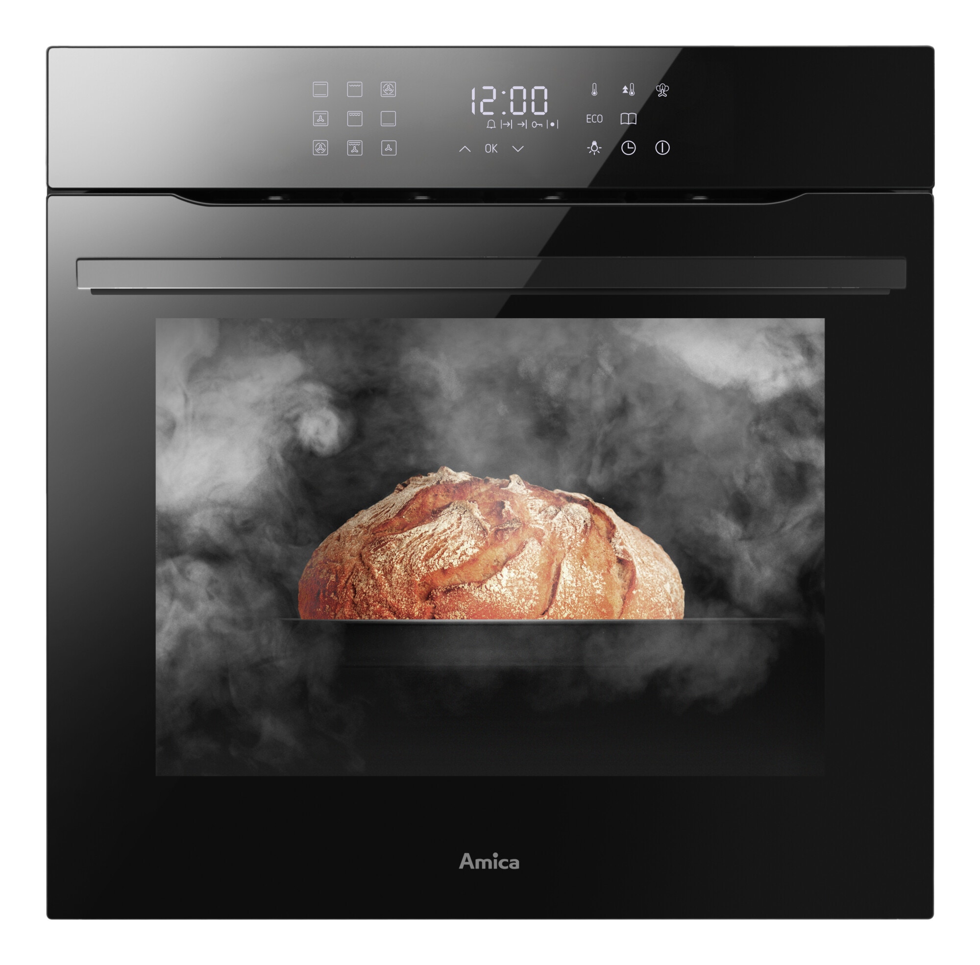 Piekarnik parowy Amica ED97632BA+ X-TYPE STEAM Czarny do zabudowy X-Type A+