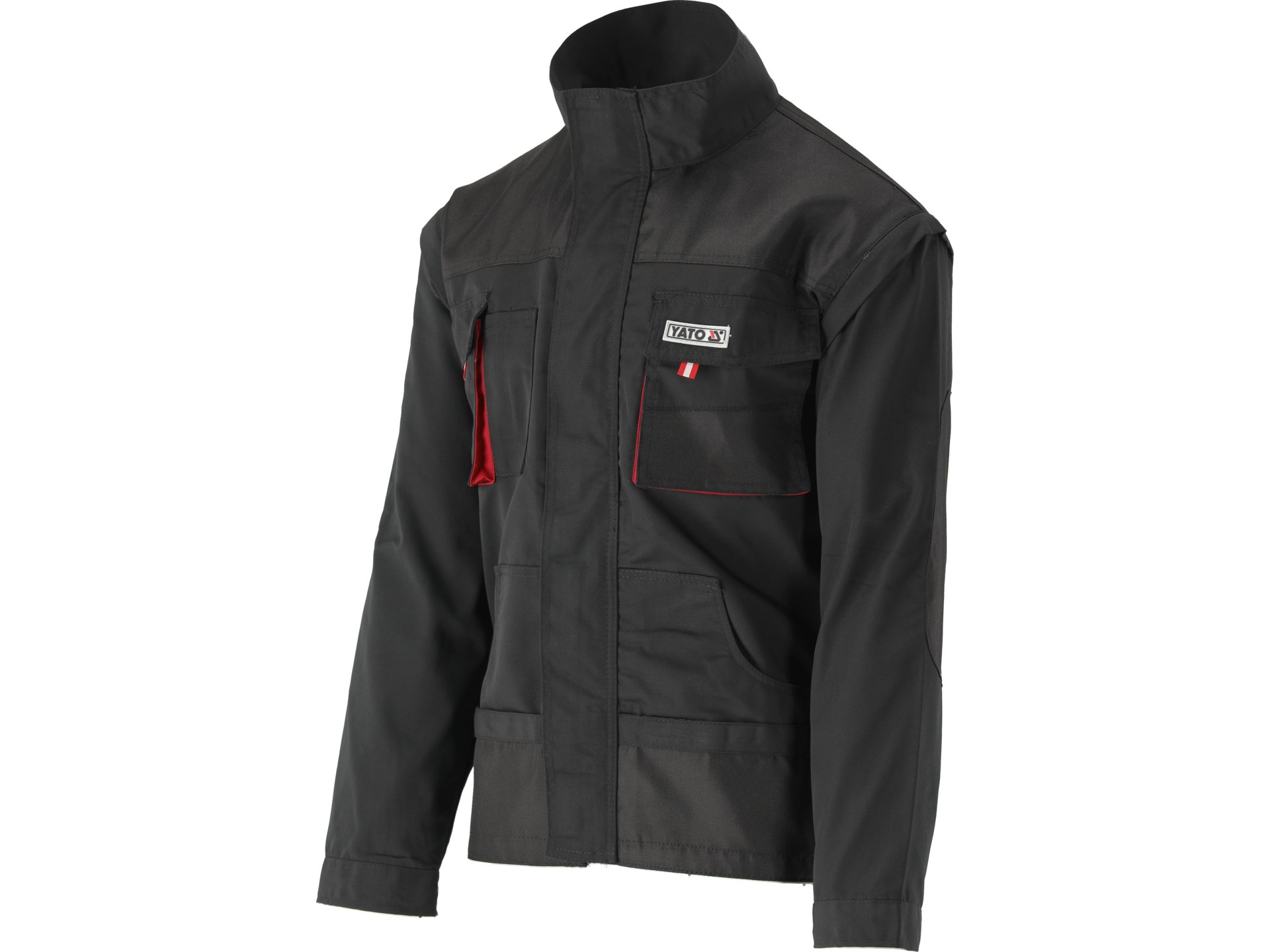 Bluza robocza YATO męska ostrzegawcza 8 kieszeni czarna XXL YT-8024