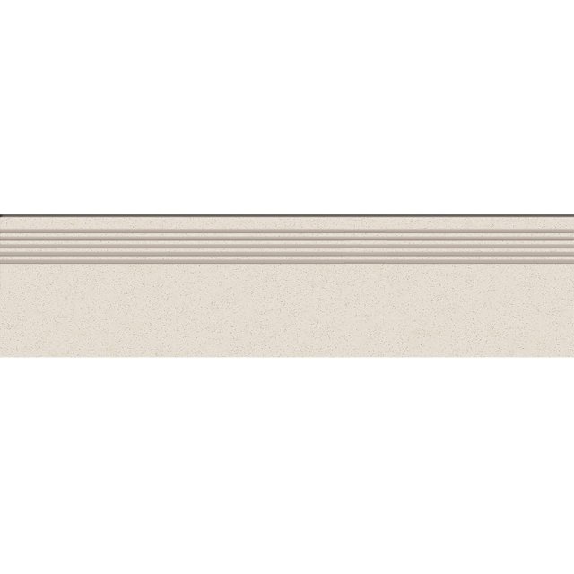 Gres szkliwiony stopnica FLAKE white lappato 29,8x119,8 gat. I