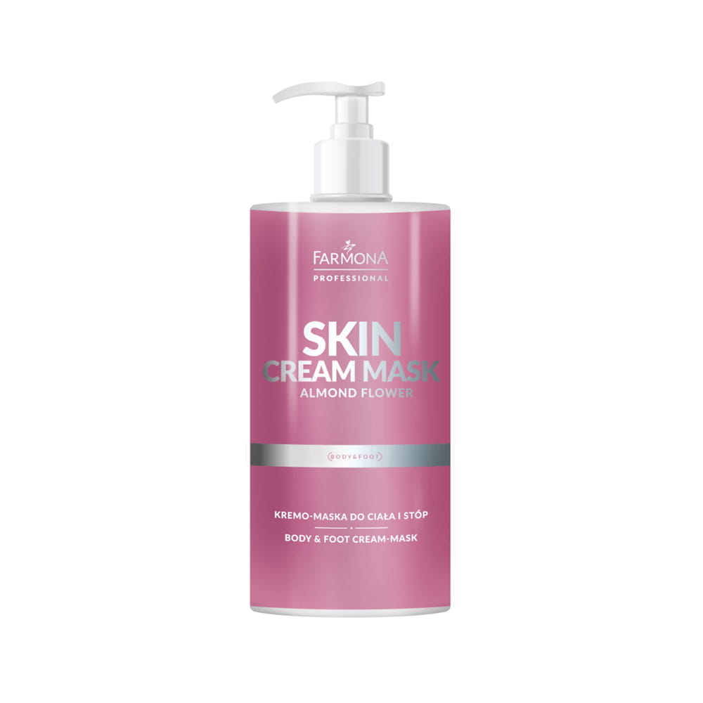 Kremo-maska do ciała i stóp Farmona Skin Cream Mask Almond Flower 500ml