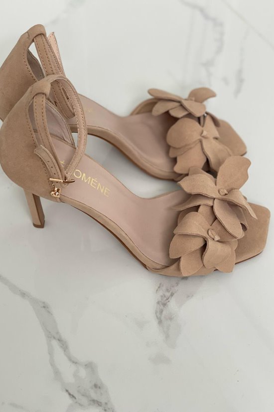 Sandały damskie 65 - 12 Cappuccino zamsz outlet