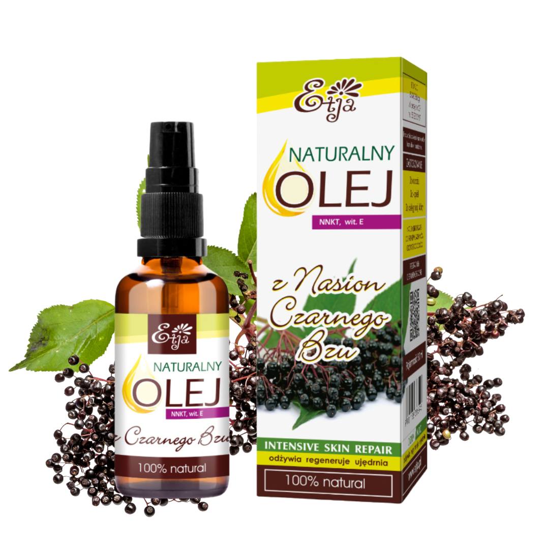 Olej z Nasion Czarnego Bzu Etja 50 ml