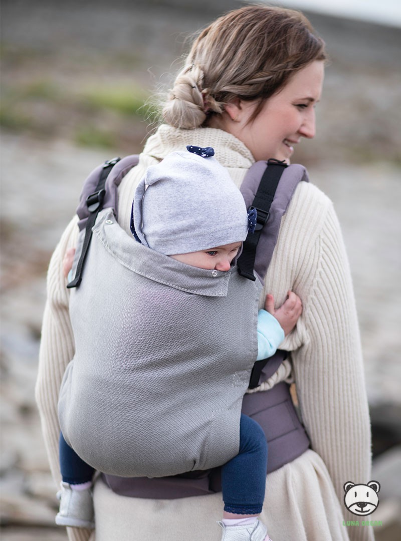 Nosidełko regulowane Grow Up Wrap: Adamant (khaki) Podstawowy