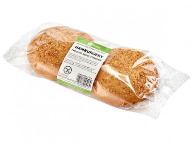 BEZGLUTENOWA Bułka do Hamburgera 170g (2 szt.)