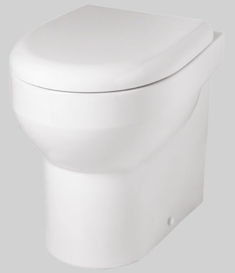 Darmowa Dostawa - Miska WC stojąca bez kołnierza biały Art Ceram Smarty 2.0 SMV0020100
