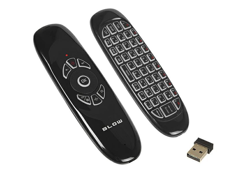 BLOW Klawiatura bezprz. z pilotem 84-254 KS3 AIR MOUSE - Henryx24