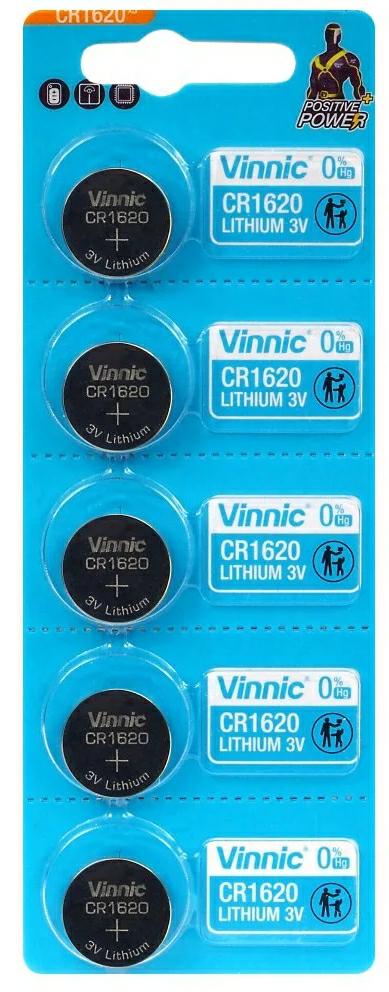 VINNIC Bateria CR1620 3V - Henryx24