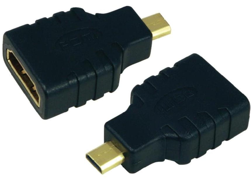 Adapter mikro HDMI na HDMI gniazdo HD26 - Henryx24