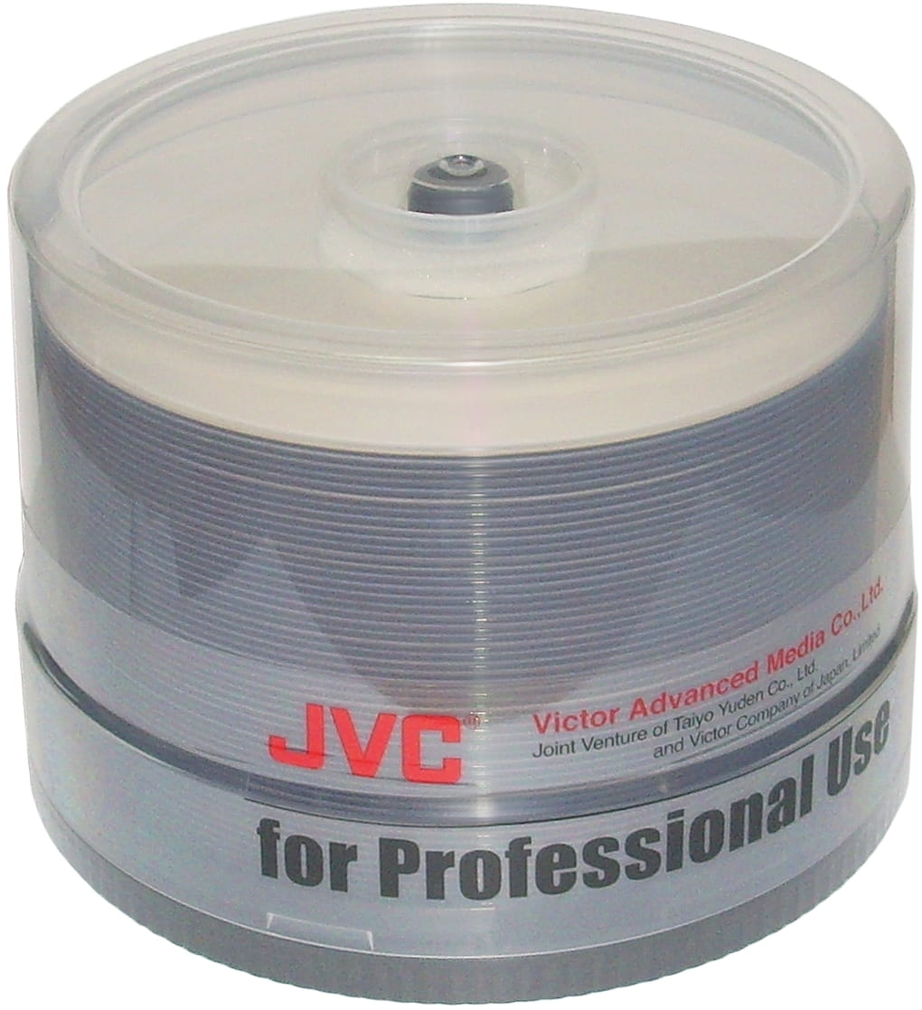 JVC DVD-R x16 4,7GB PRINT GLOSSY c-50 W PRO Wodoodporne - Henryx24