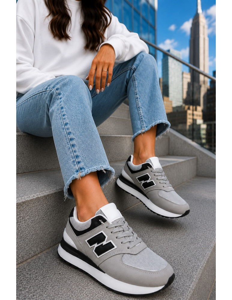 Ciemno-Szare Buty Sportowe Damskie New Blanced She