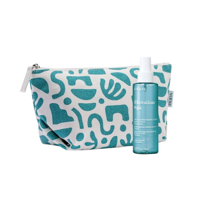 PUPA Milano Hawaiian SPA Zapachowa mgiełka do ciała z kosmetyczką, 150 ml