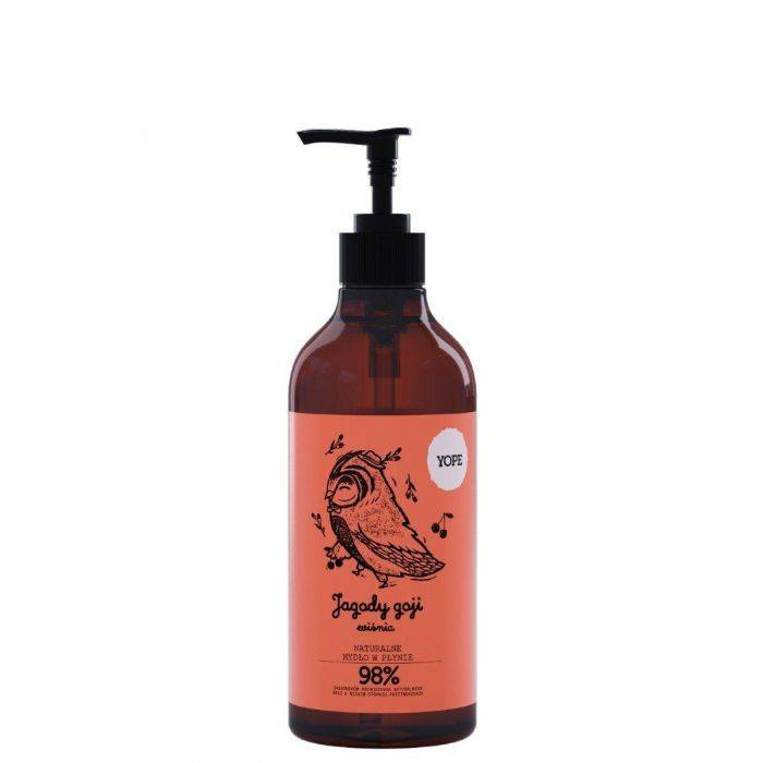 YOPE Mydło Jagody Goji i Wiśnia 500ml