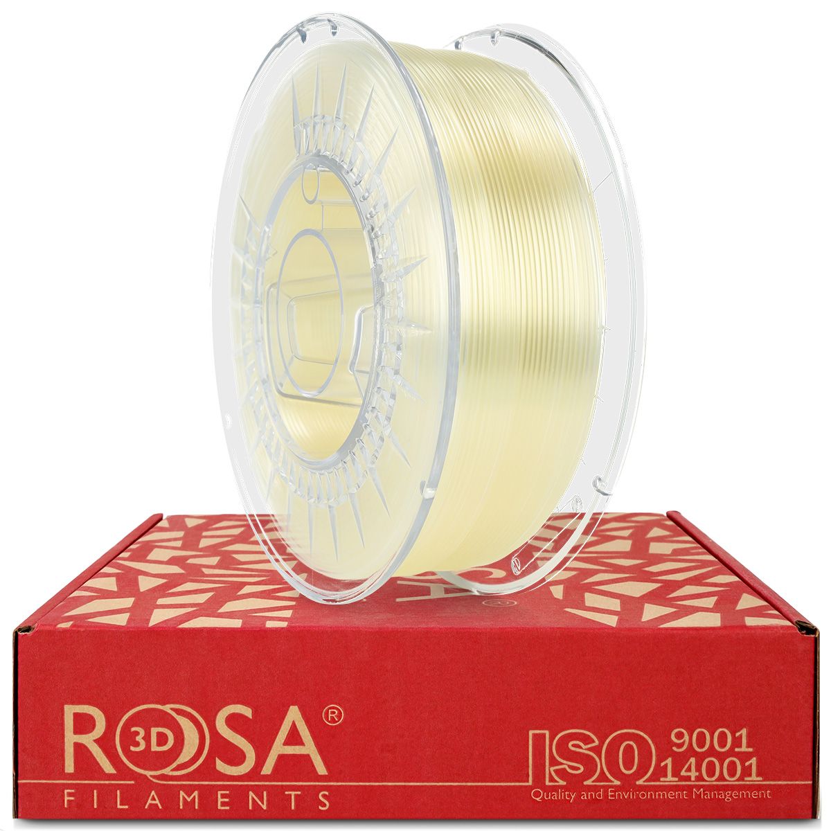 FILAMENT 3D ROSA TPU HardTech+ 83D Transparent (1kg / 1.75mm)