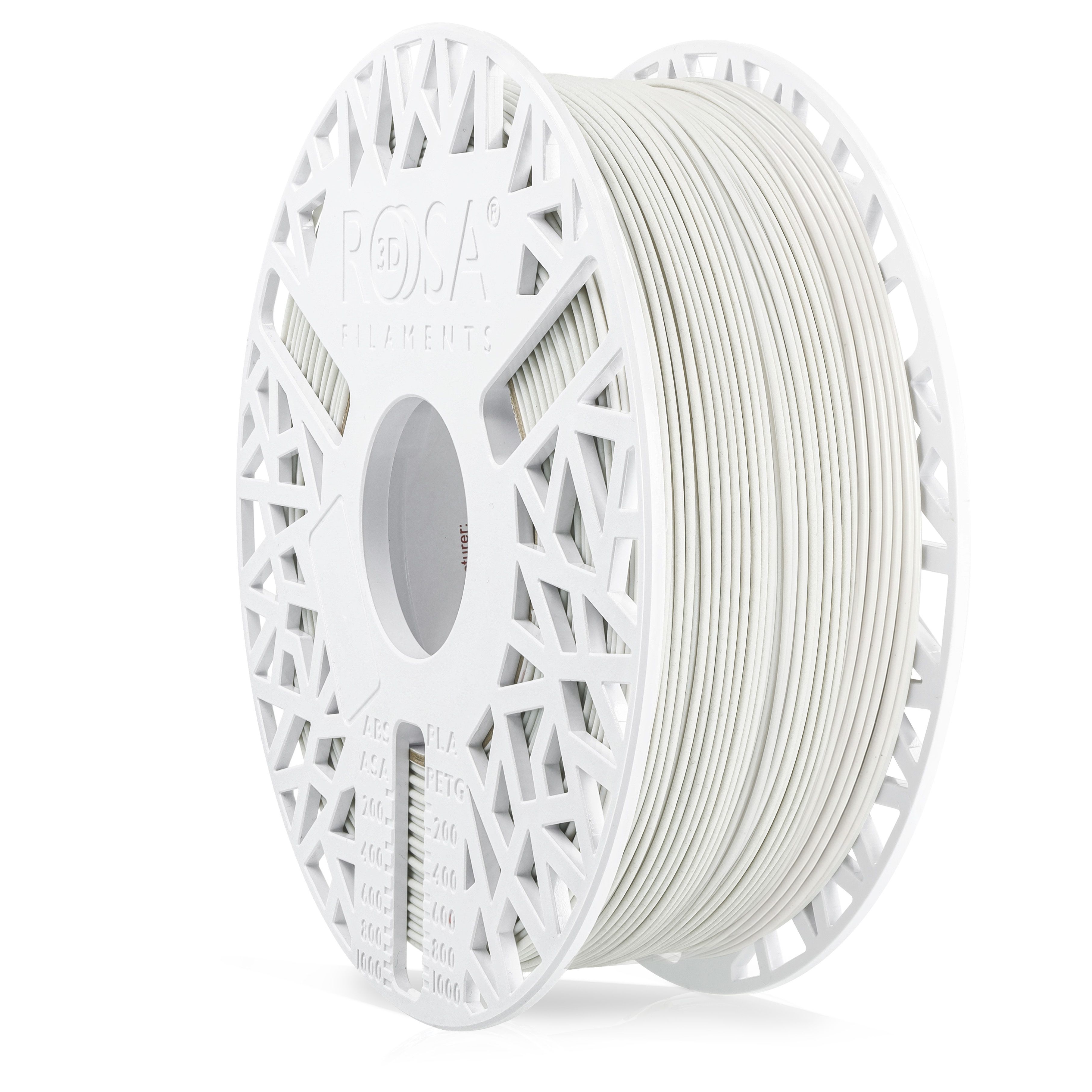 FILAMENT 3D PET-G + 30GF White 1,75mm 1kg