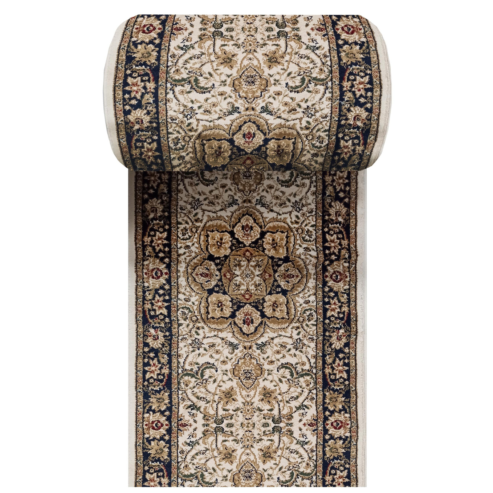 Chodnik Kashmir New 03 - kremowy - szerokość od 70 cm do 120 cm