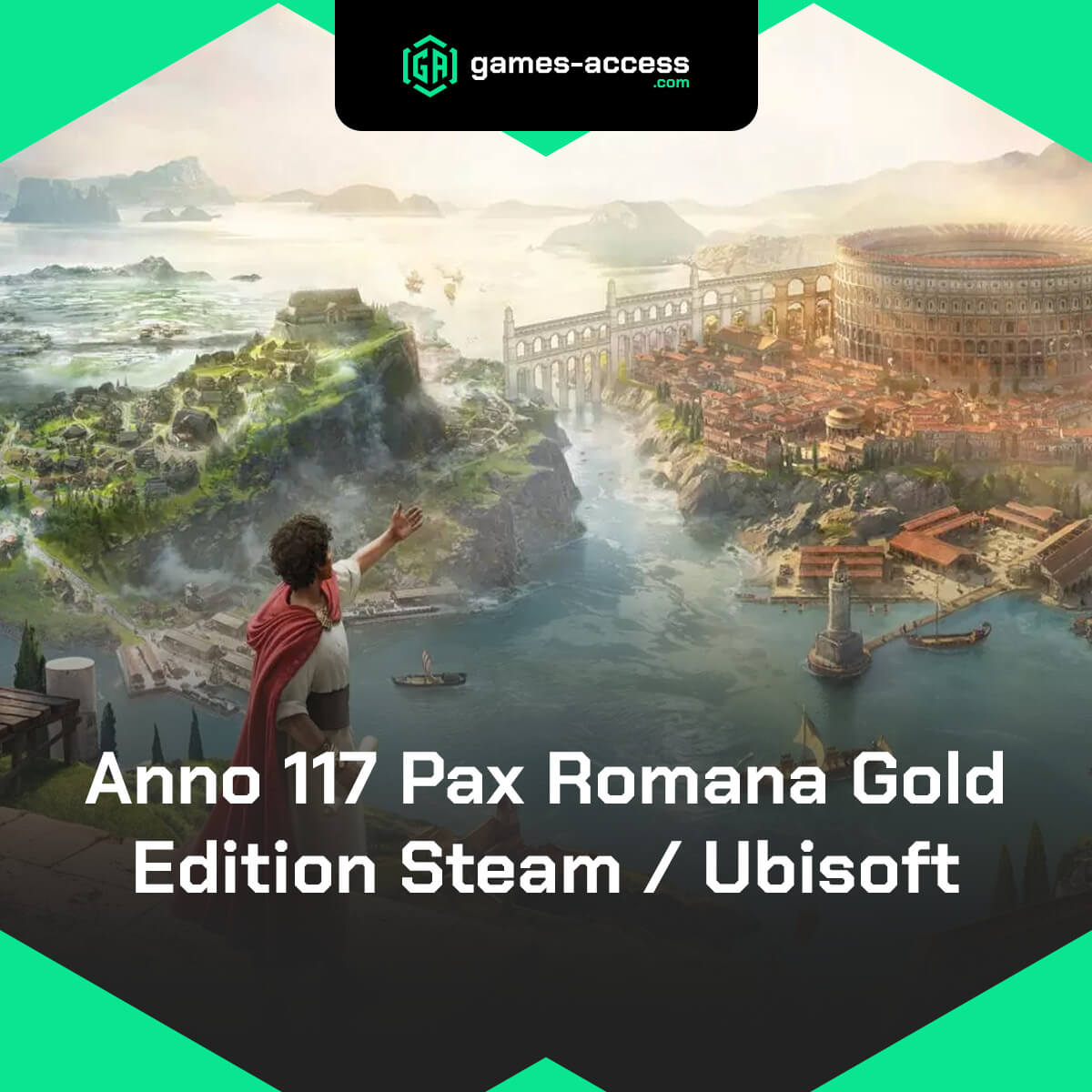 Anno 117 Pax Romana PC Steam Account – Offline Access