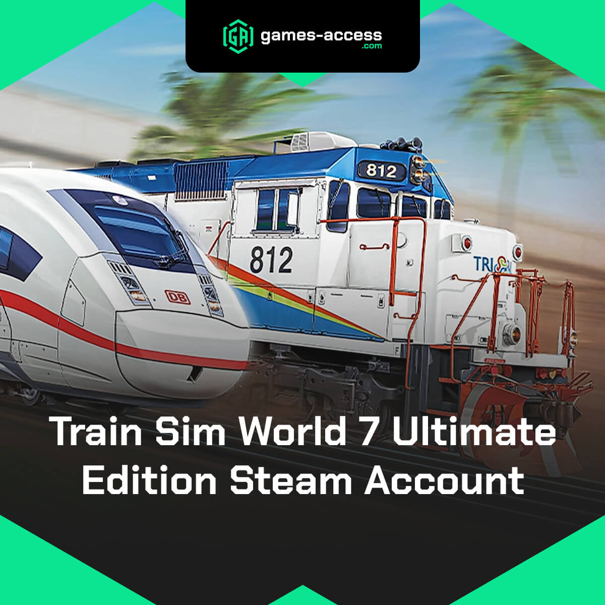 Train Sim World 7 Ultimate Edition PC Steam Account – Offline Access
