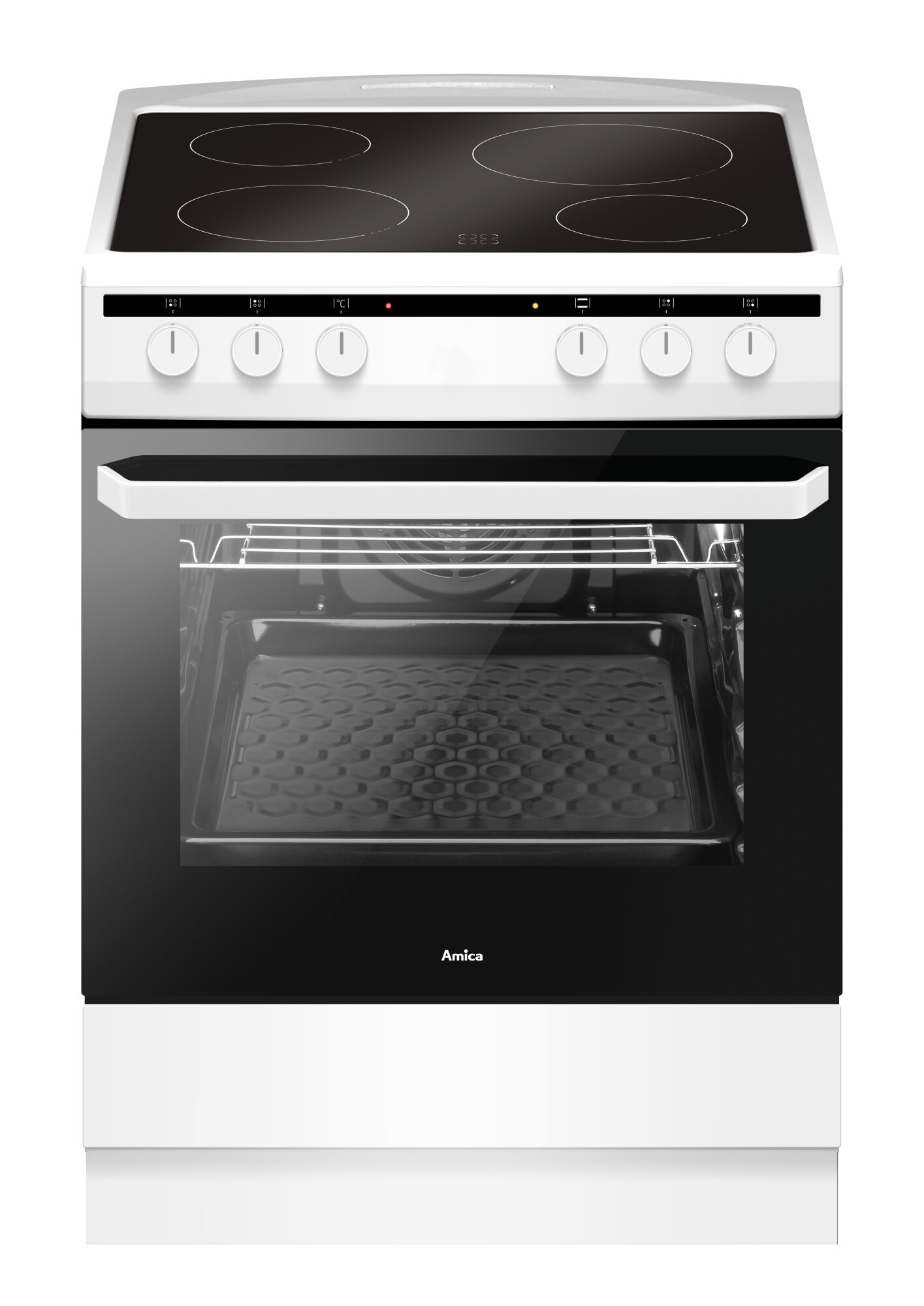 Kuchnia ceramiczna Amica 618CE3.333HQ(W) 60 cm Biały