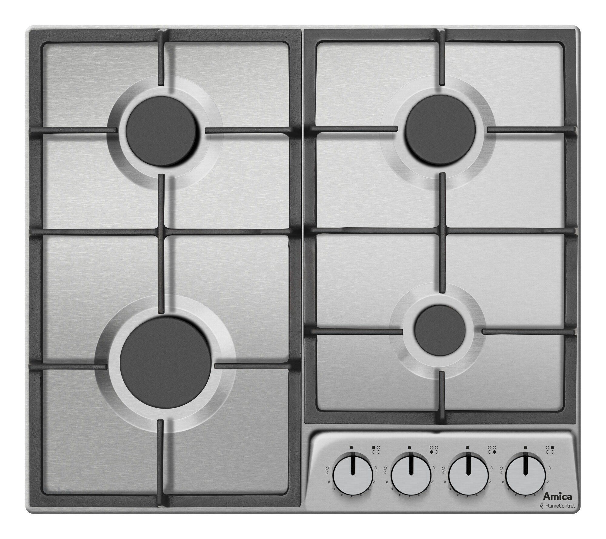 Płyta gazowa Amica PGD6100ApR Inox do zabudowy