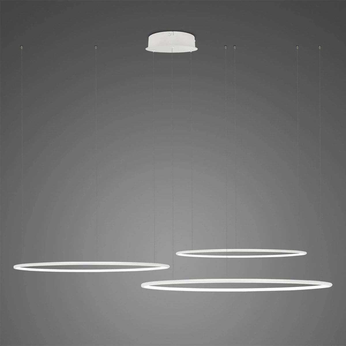 Altavola Design Ledowe Okręgi lampa wisząca ściemnialna 91W biały LA075/CO3_100_in_4k_white_dimm