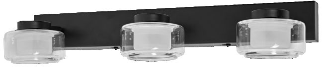Osram Orbis Flame kinkiet 3x5,5 W czarny - Wysyłka w 24h