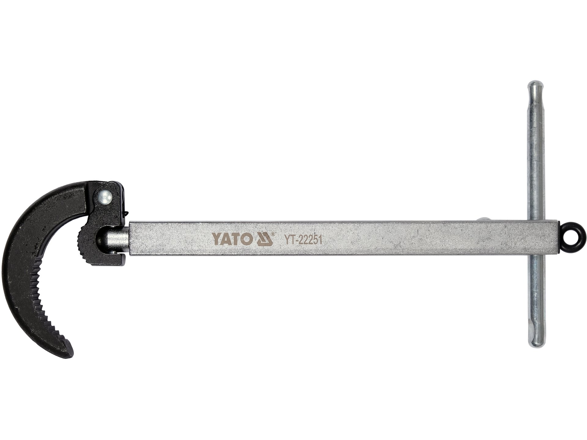 Klucz hakowy teleskopowy YATO do armatury 23-41cm obrotowe szczęki YT-22251