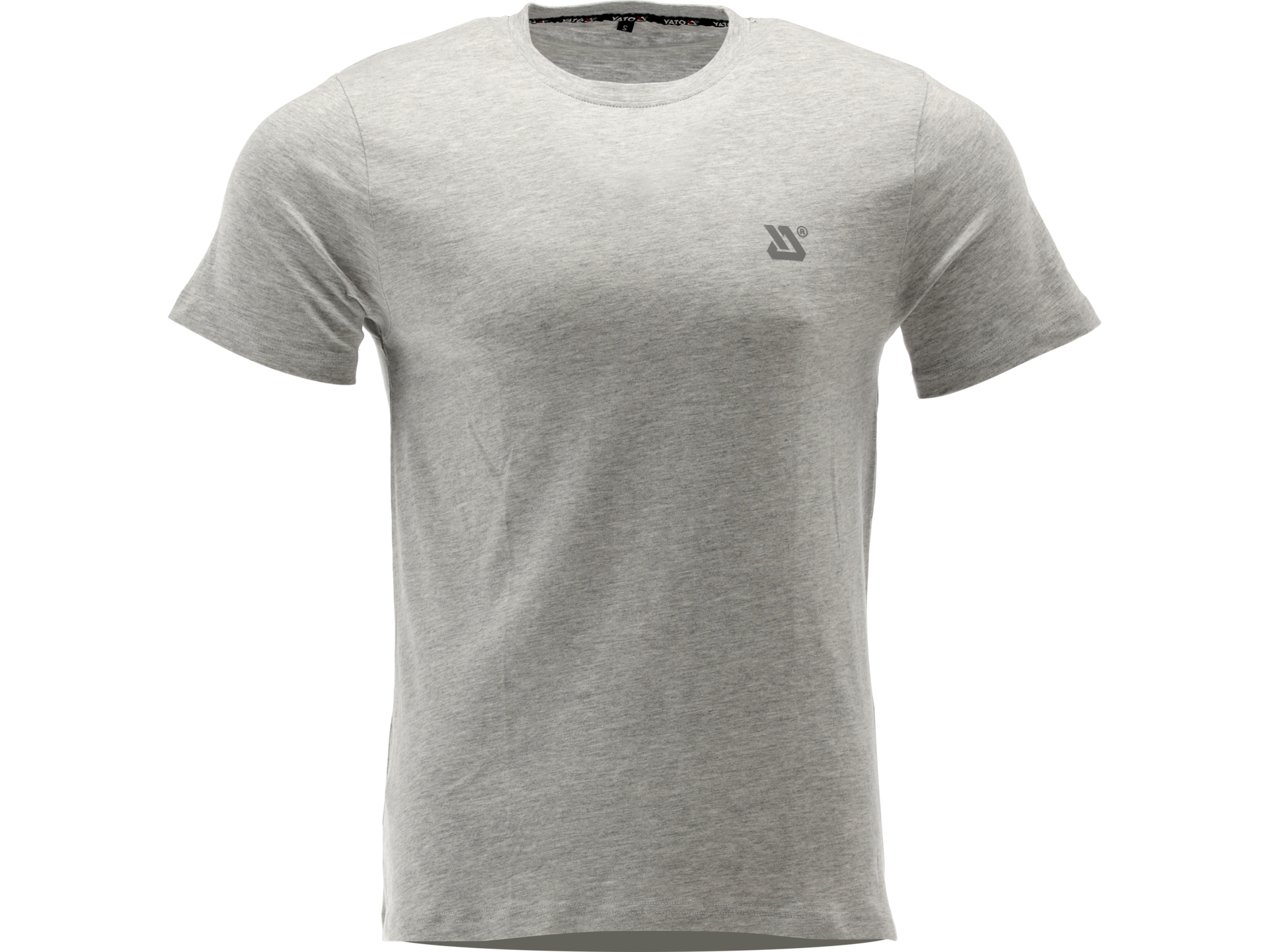 T-shirt męski YATO basic bawełniany 180g szary melange rozmiar 3xl YT-78505