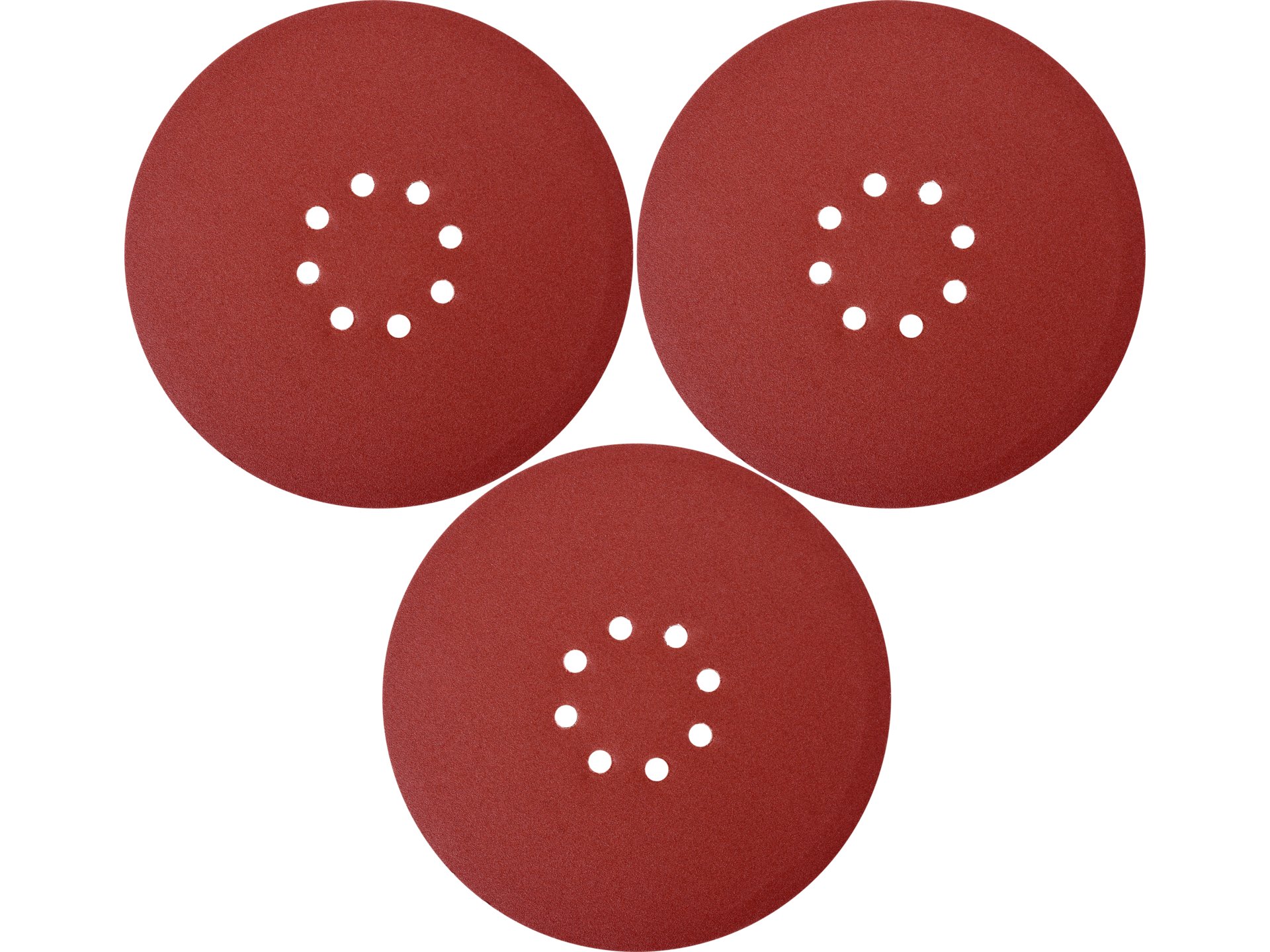 Papier ścierny YATO krążek na rzep 225mm P80 do gipsu gładzi 8otw YT-83472
