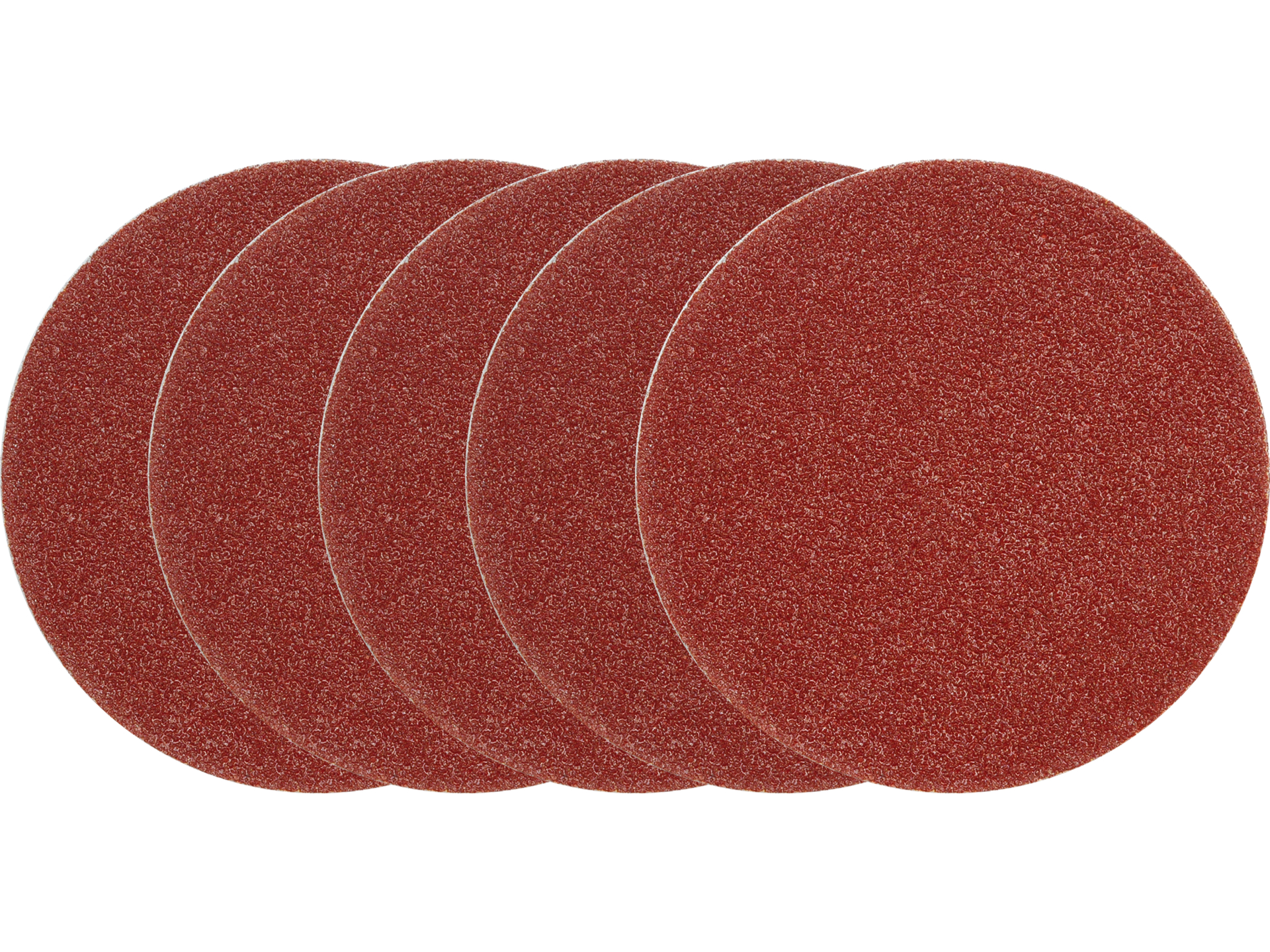 Krążki papier ścierny VOREL 125mm na rzep P60 zestaw 5 szt.uk 08556 08562