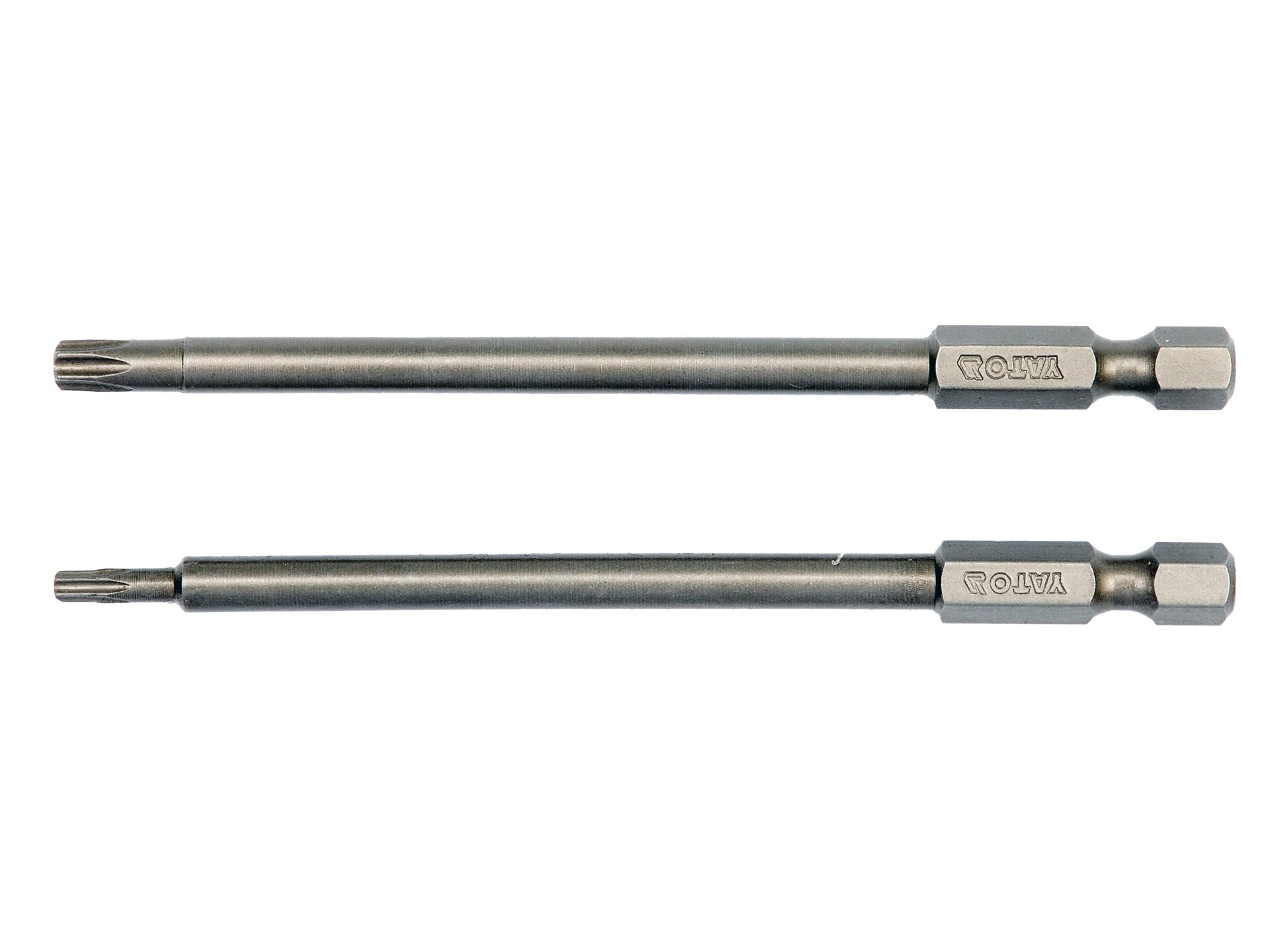 Końcówki wkrętakowe TORX YATO długie T10 T25 100mm 2 szt. 1/4" YT-0490