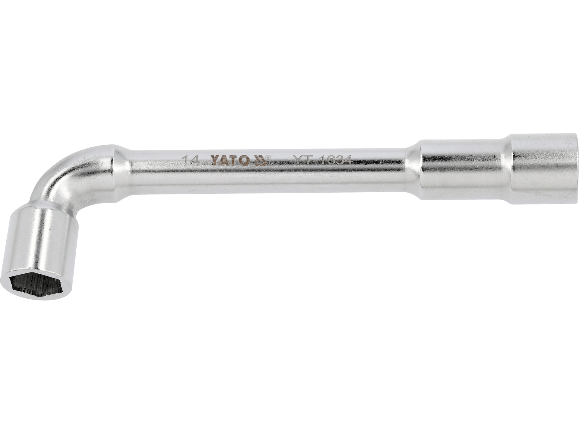 Klucz fajkowy nasadowy L YATO 14mm 162mm materiał crv6140 YT-1634