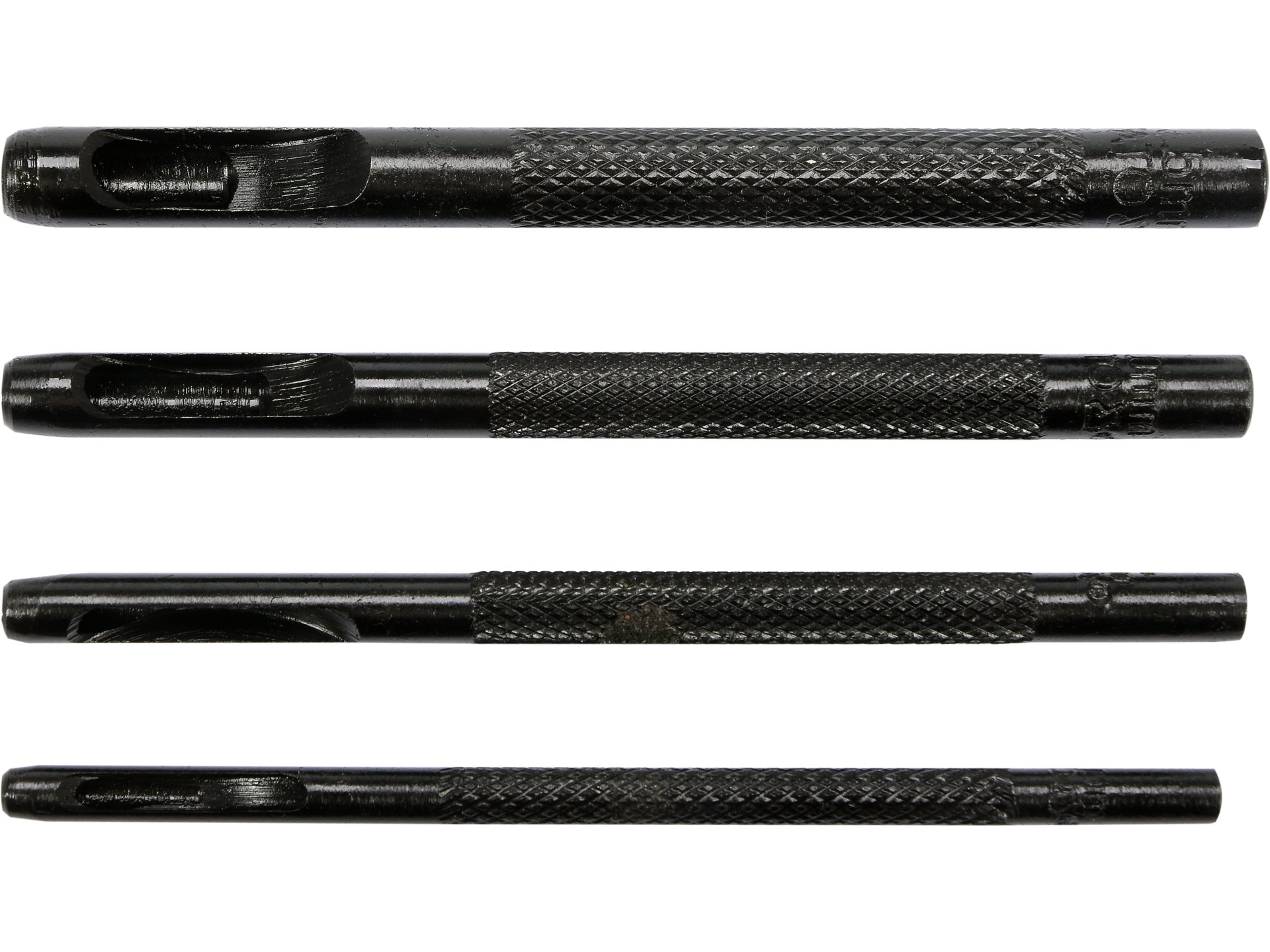 Zestaw przebijaków rurkowych YATO 4 szt. 2 3 4,5mm do skóry gumy kartonu YT-35880