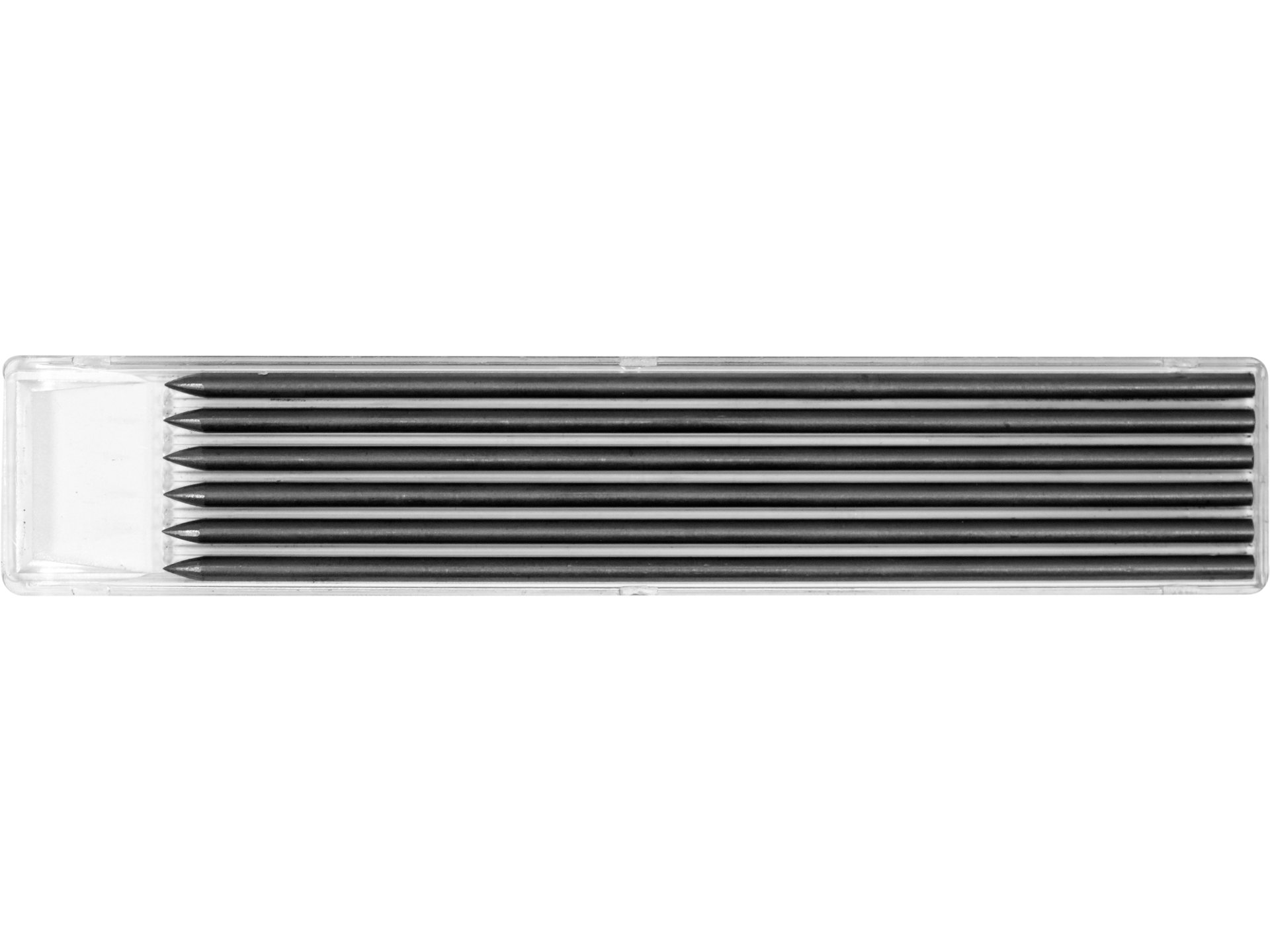 Wkłady do ołówka YATO rysiki 2.8mm hb 120mm znakowanie 6 szt.uk czarne YT-69291