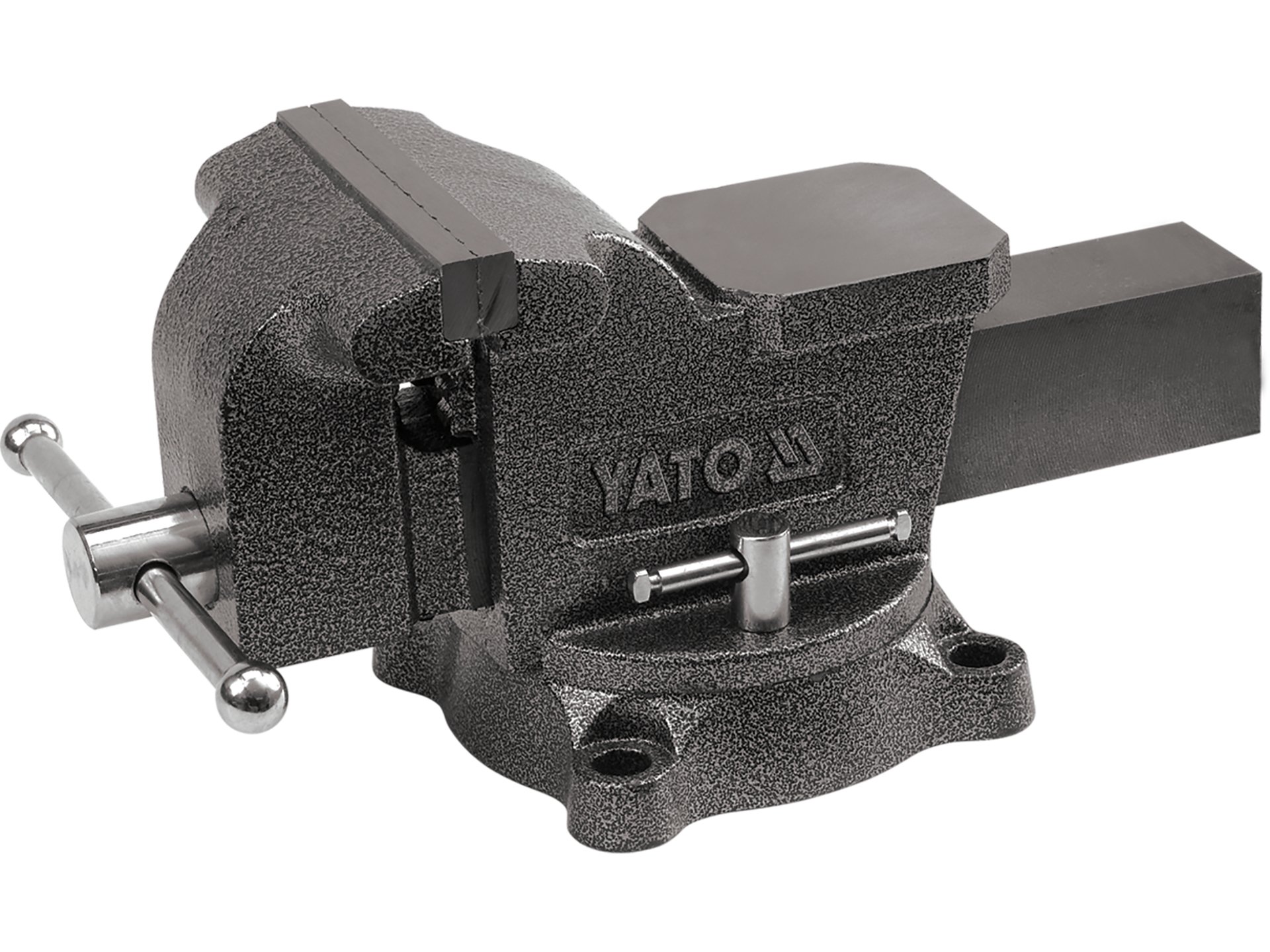 Imadło stołowe obrotowe YATO 150mm ślusarskie z kowadełkiem 20kg YT-65048