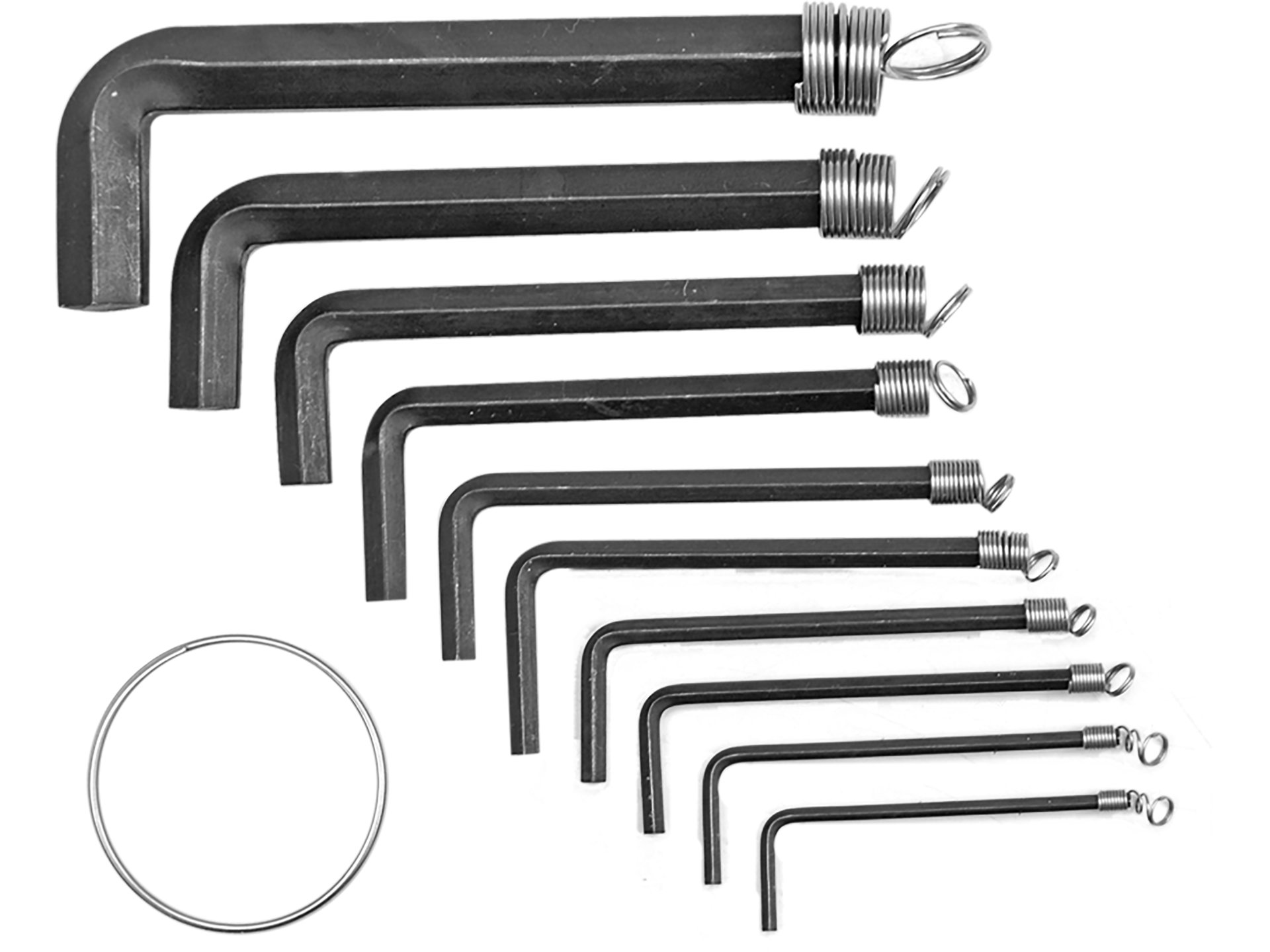 Zestaw kluczy imbusowych VOREL HEX typ L 1.5-10mm 10 szt.uk sześciokątne 56390