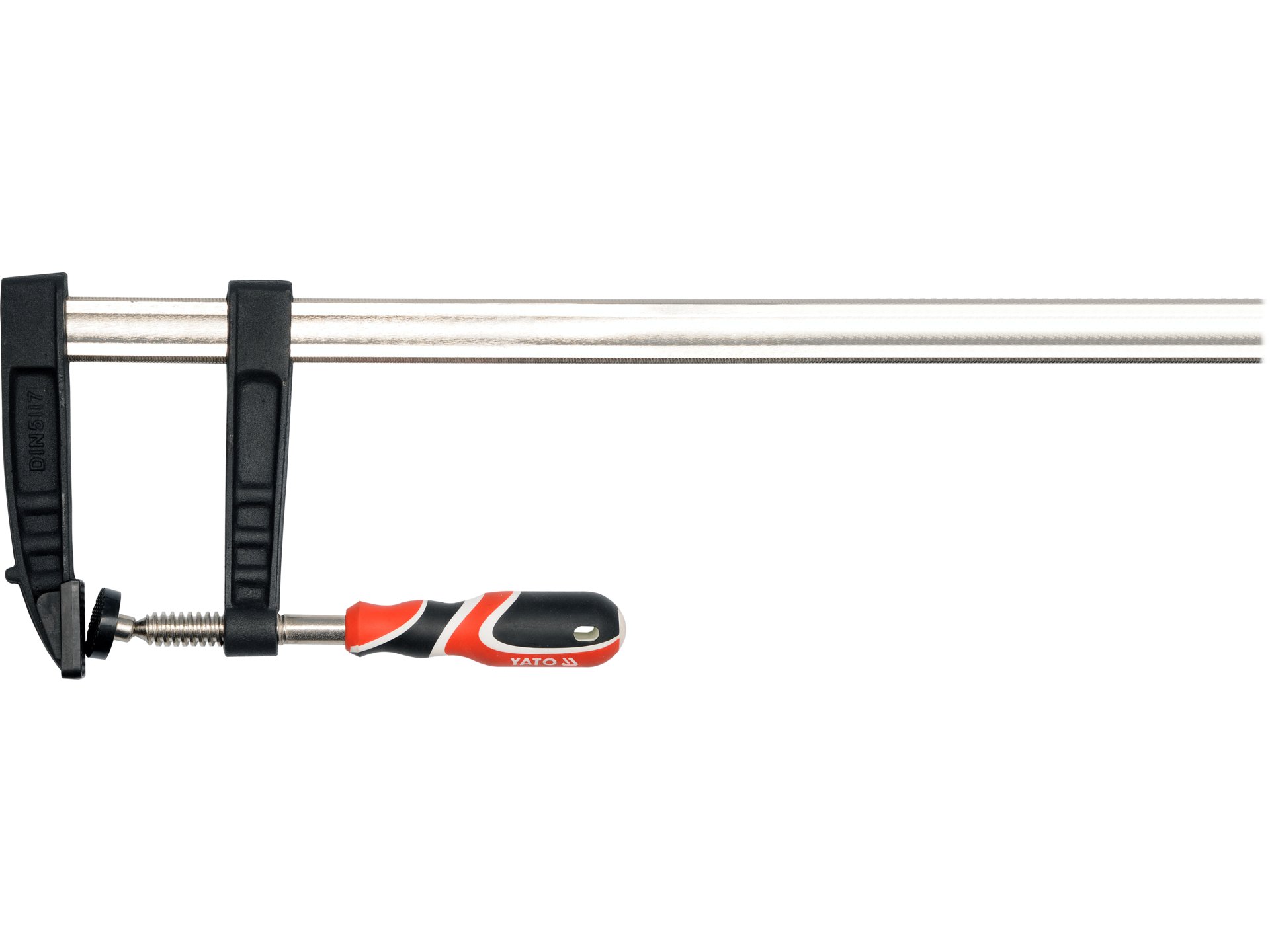 Ścisk stolarski YATO typ F 500x120mm do drewna prac montażowych YT-6450