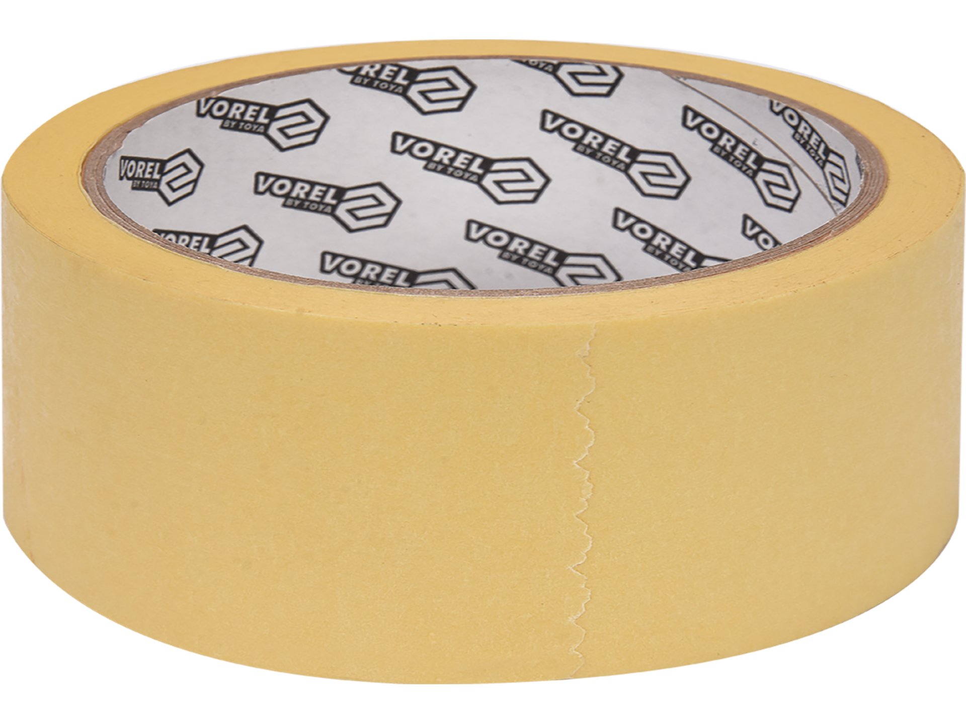 Taśma papierowa malarska VOREL 25mm 50m samoprzylepna żółta 75285