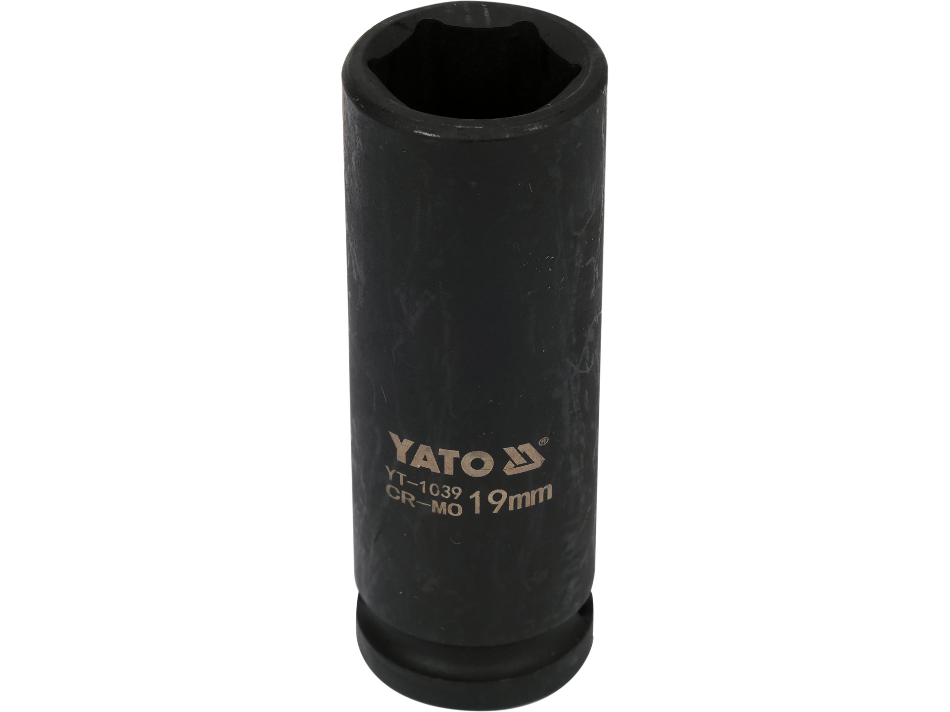 Nasadka udarowa długa YATO sześciokątna 1/2 cala 19mm stal crmo YT-1039