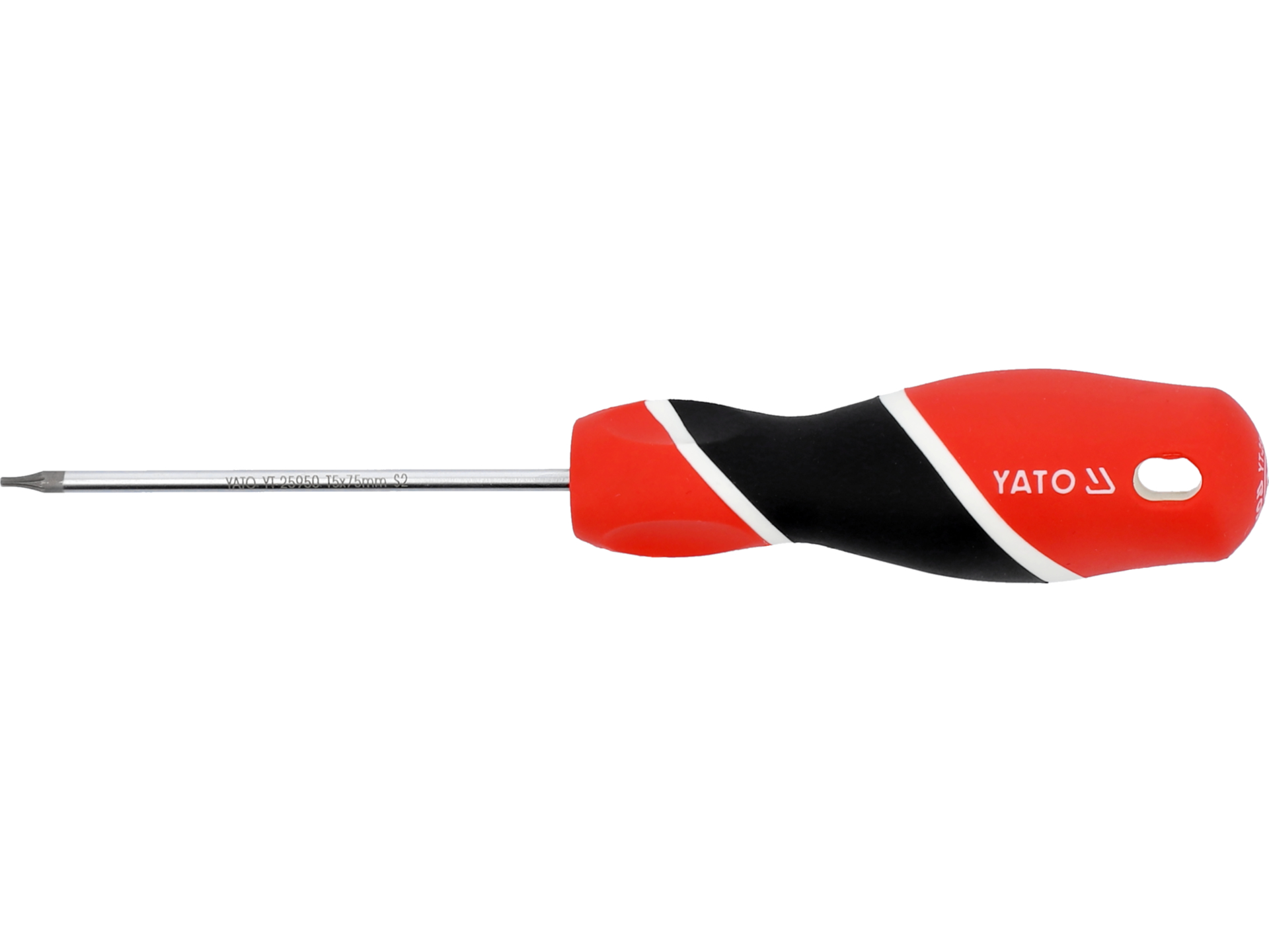 Wkrętak precyzyjny YATO TORX t5x75mm śrubokręt magnetyczny do elektroniki YT-25950