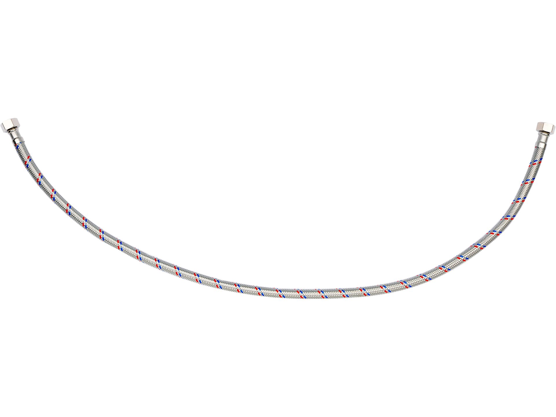 Wąż przyłączeniowy FALA do wody 3/8 cala 80cm elastyczny atest pzh 71818