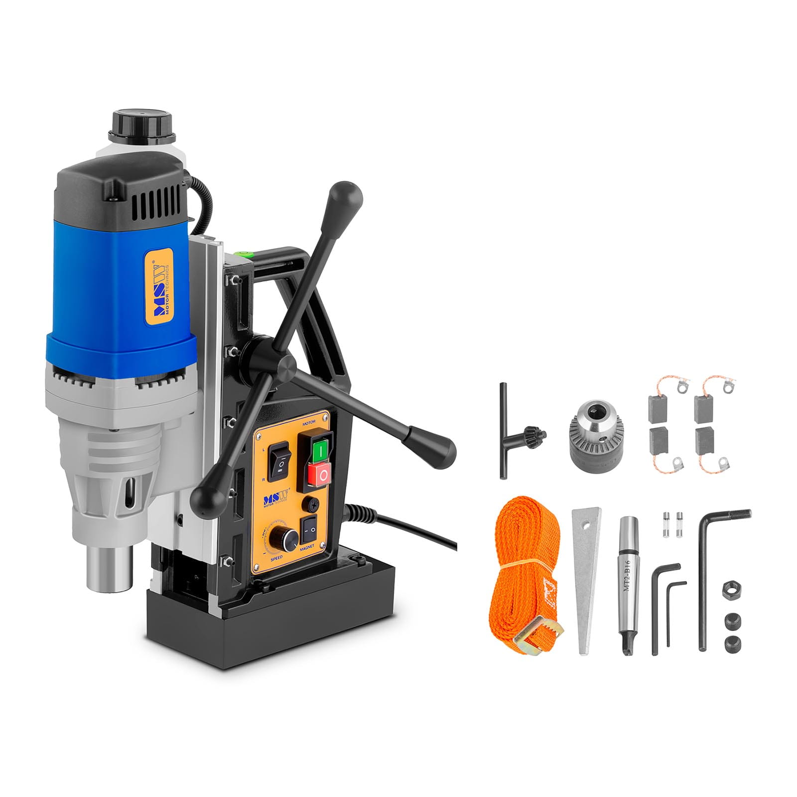 Wiertarka magnetyczna 1680W 370obr./min