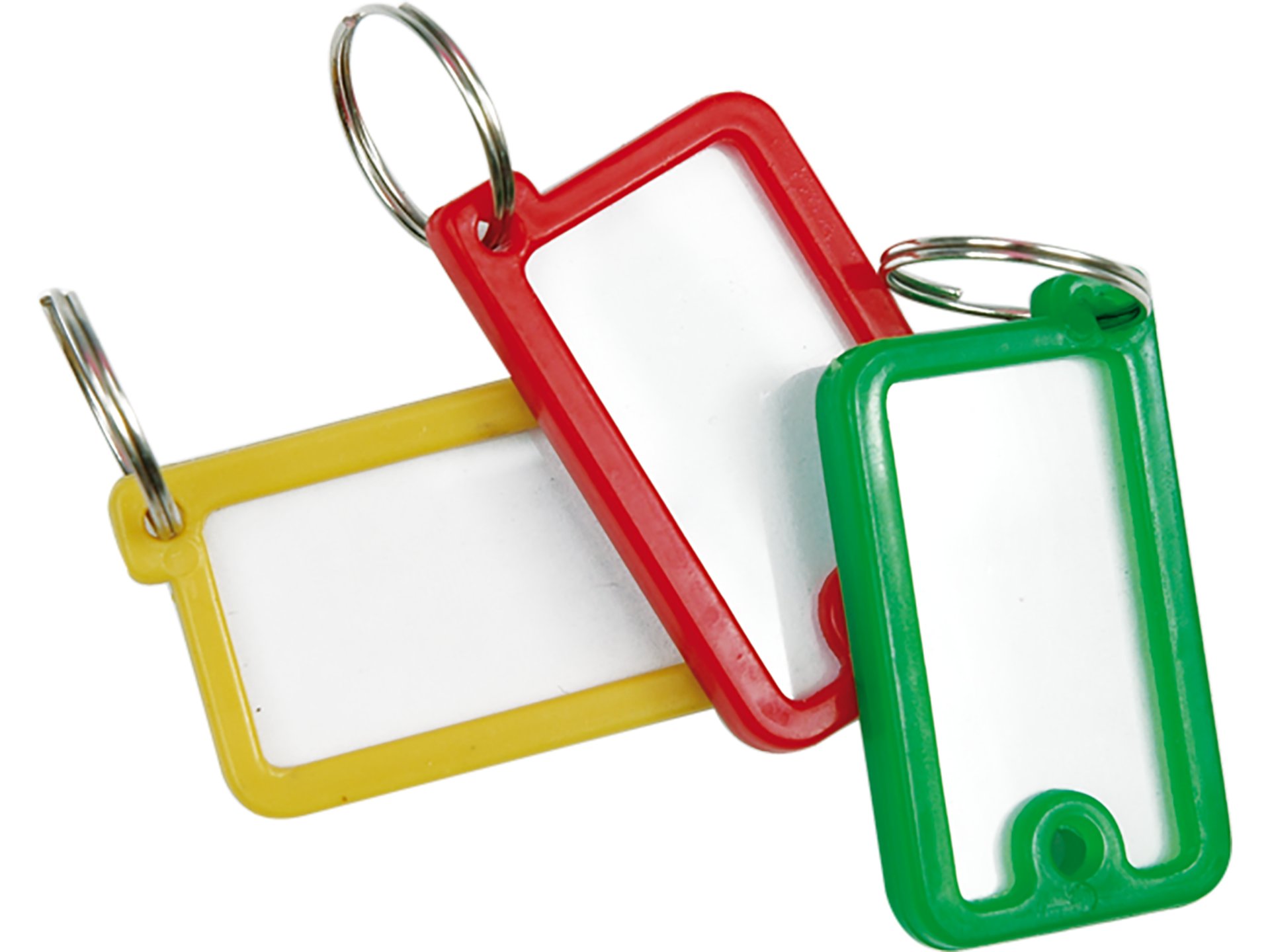 Zawieszki do kluczy VOREL plastikowe z etykietą oznaczniki 12 szt.uk 77930