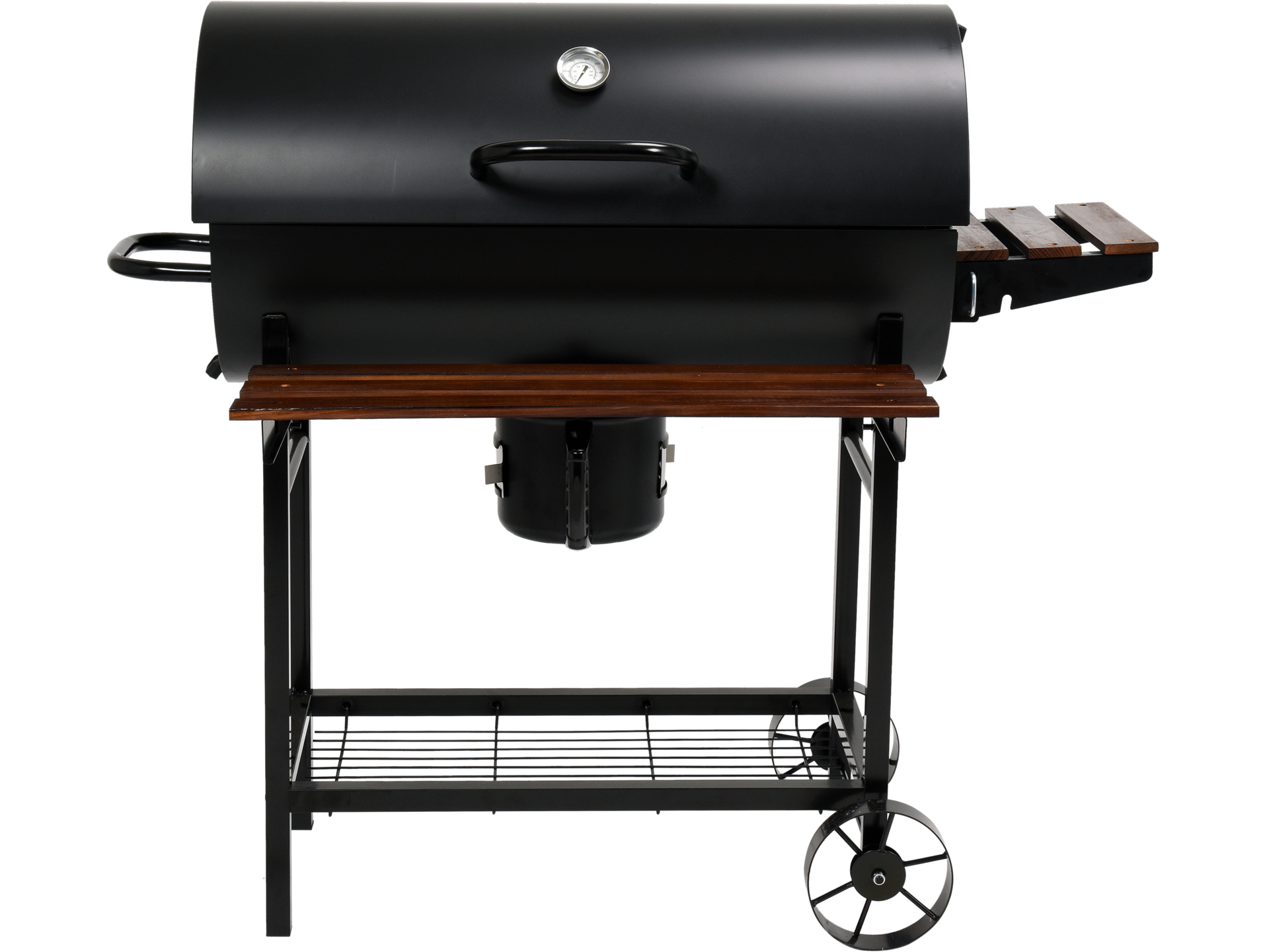 Grill węglowy ogrodowy LUND duży z pokrywą ruszt 71x35cm kółka 99586