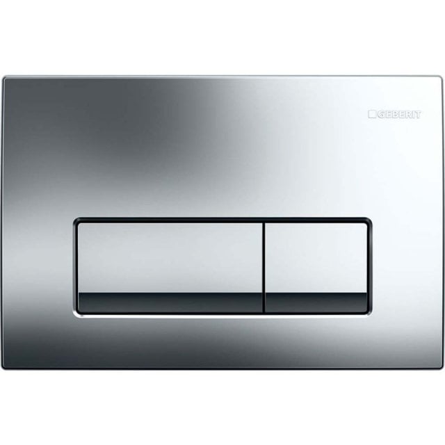 GEBERIT Przycisk spłukujący DELTA50 24,6x16,4 cm chrom błyszczący 115