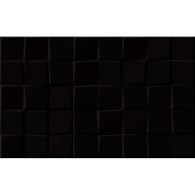 Płytka ścienna ALEXANDRINA black structure glossy 25x40 gat. I