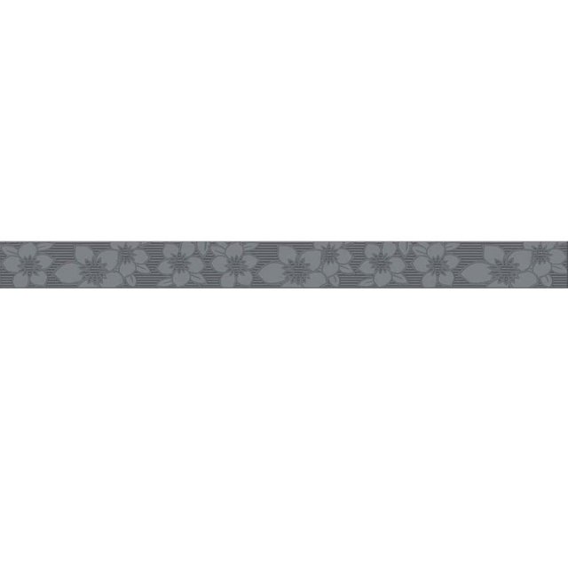 Płytka ścienna listwa CALVANO grey glossy 5x60 gat. I