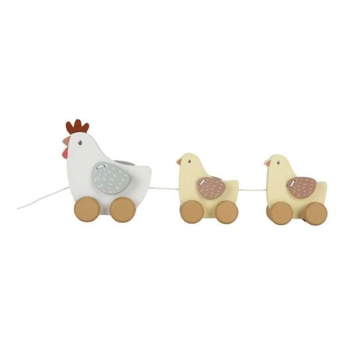 Little Dutch Kurki do ciągnięcia Little Farm FSC - 7130