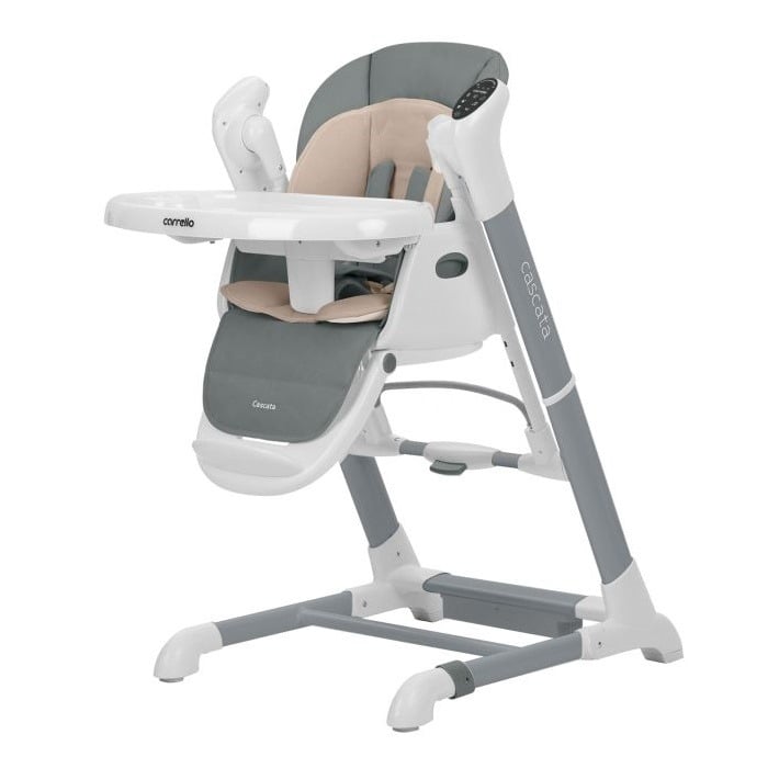 Carrello Cascata krzesełko do karmienia 3 w 1-Space Grey